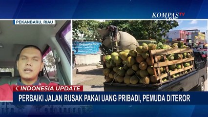 Viral! Aksi Pengusaha Pekanbaru Diteror Usai Perbaiki Jalan Rusak dengan Uang Pribadi