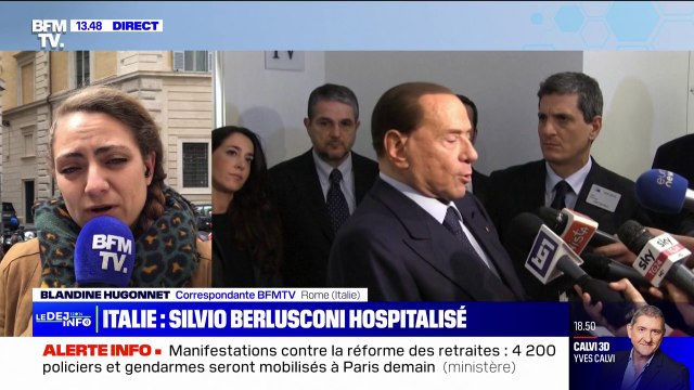 Italie: l'ancien chef du gouvernement italien Silvio Berlusconi en soins intensifs à Milan pour un problème cardiaque