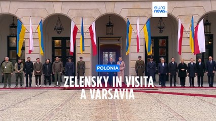 Zelensky in Polonia 🇵🇱: Visita di Stato con la Moglie