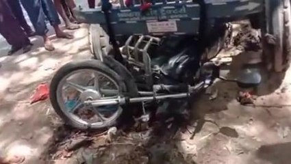अयोध्या: अनियंत्रित ट्रैक्टर चालक ने बाइक सवार को मारी टक्कर, होमगार्ड समेत तीन घायल