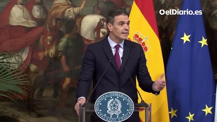 Sánchez, junto a Meloni: “La migración irregular es un problema europeo que exige una respuesta europea”