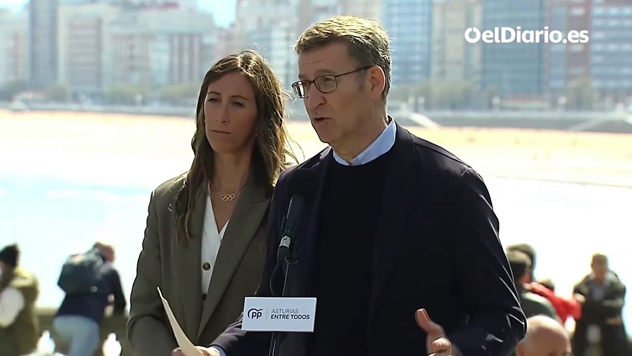 Feijóo acusa a Sánchez de hacer "demagogia con los incendios forestales"