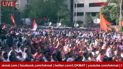 जनप्रक्षोभ सभा आव्हाडांनी गाजवली.. Uncut भाषण