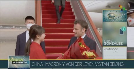 Francia y Comisión Europea abordan a China en visita marcada por Ucrania y el comercio