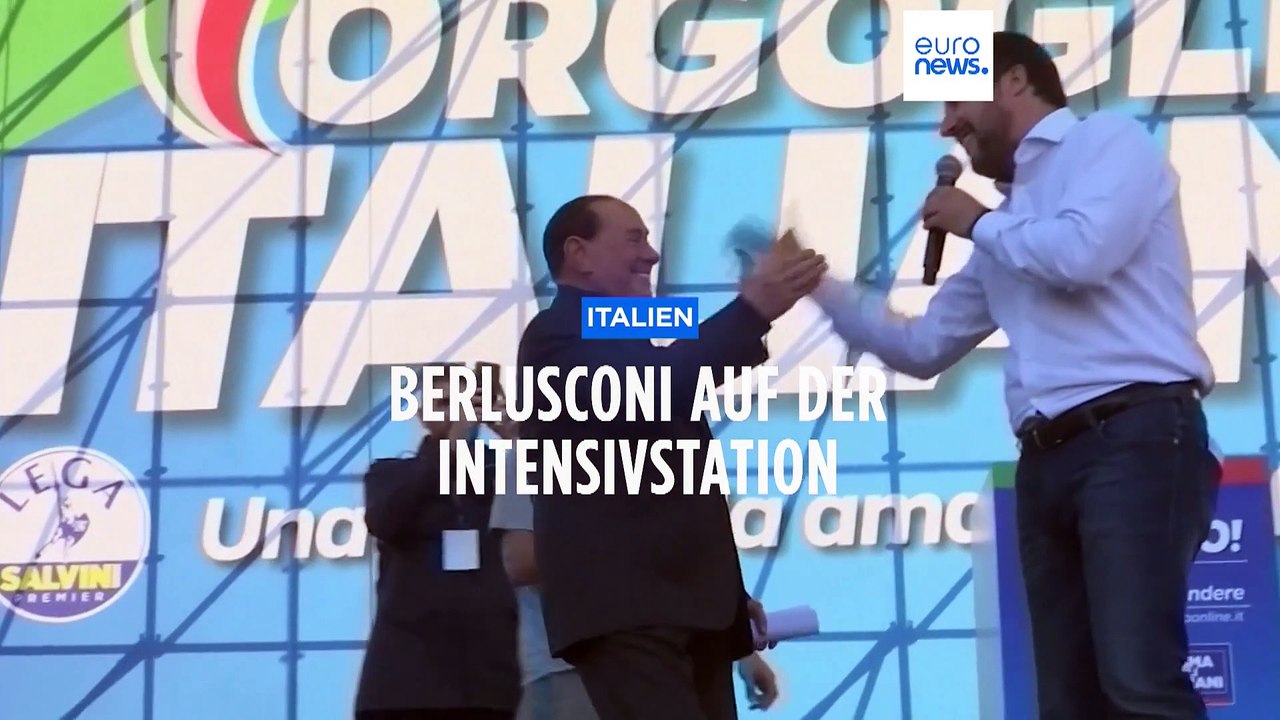 Berlusconi auf Intensivstation in Mailand