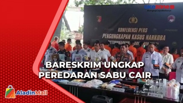 Bareskrim Ungkap Pengiriman Sabu Cair yang Dikendalikan dari Lapas