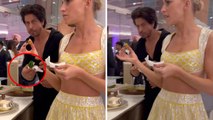 Shah Rukh Khan का NMACC Launch से Paan खाते Video Viral; Fans ने SRK की Paan Video पर किया React...