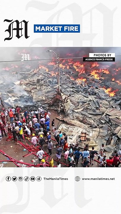 Market fire
