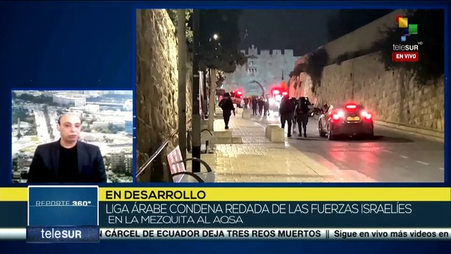Liga Árabe critica redada de fuerzas israelíes en mezquita Al Aqsa