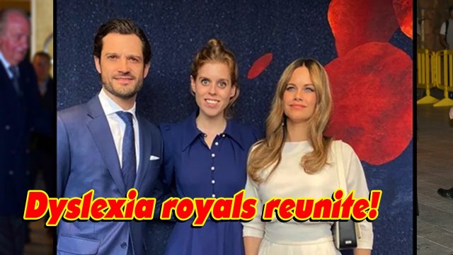 Princess Beatrice reunites with Sweden's Princess Sofia and Prince Carl Philip