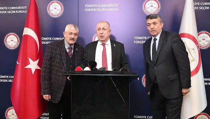 Ümit Özdağ'dan YSK ziyareti sonrası açıklama