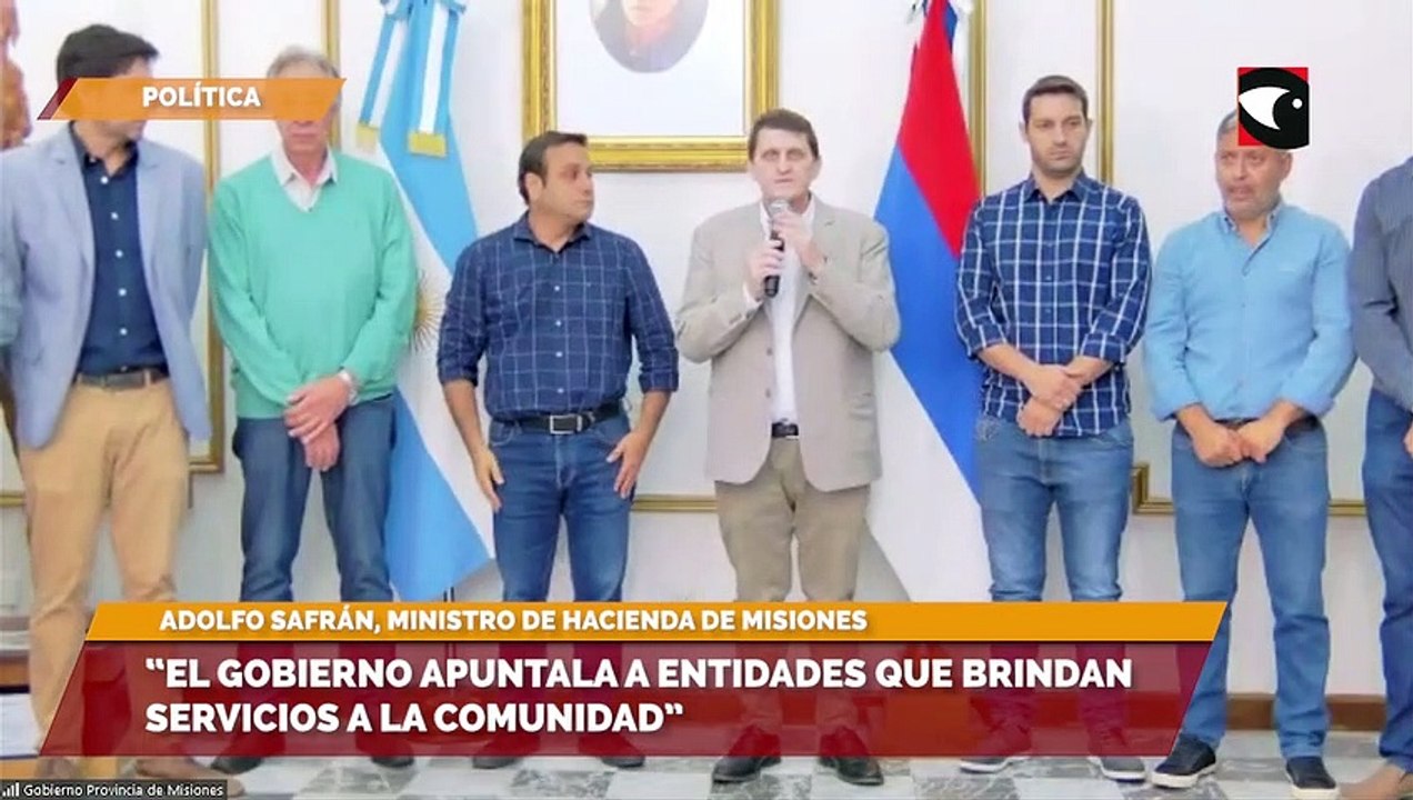 El Gobierno de Misiones entregó créditos para municipios y a distintas entidades por casi 270 millones de pesos