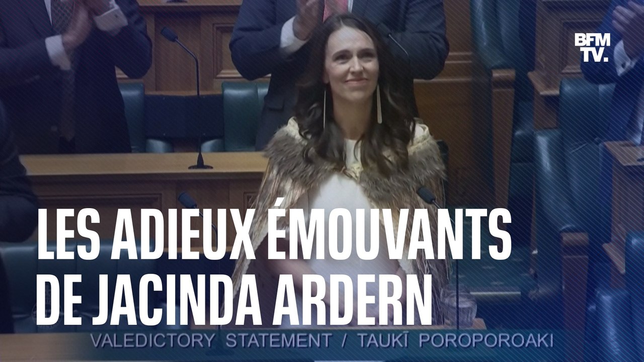 Nouvelle-Zélande: les adieux émouvants de l'ex-Première ministre Jacinda Ardern