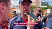 Tenente coronel Diogo de Souza Clarindo sobre o ataque à creche em Blumenau