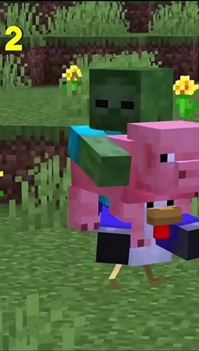 Les MOBS les plus rares de MINECRAFT