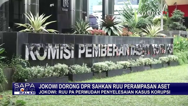 Dorong DPR Sahkan RUU Perampasan Aset, Jokowi: RUU PA Permudah Penyelesaian Kasus Korupsi