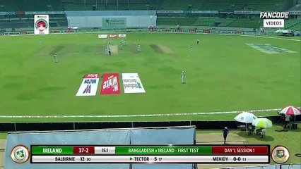 BAN V IRE Only Test Day 1 Highlights- Taijul Islam shines as IRE bundle out for 214