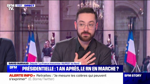 David Guiraud, député LFI-Nupes du Nord: Notre grande différence avec le RN, c'est qu'on se mouille la chemise