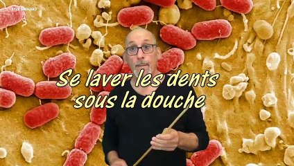 Se laver les dents sous la douche ? Danger !