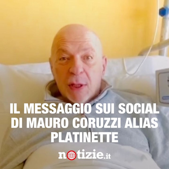 "Chiedo scusa, ma non riesco ancora a parlare bene."