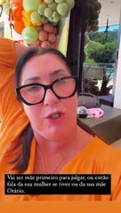 'Palhaço e idiota', dispara mãe de Virginia após comentário de Evaristo Costa