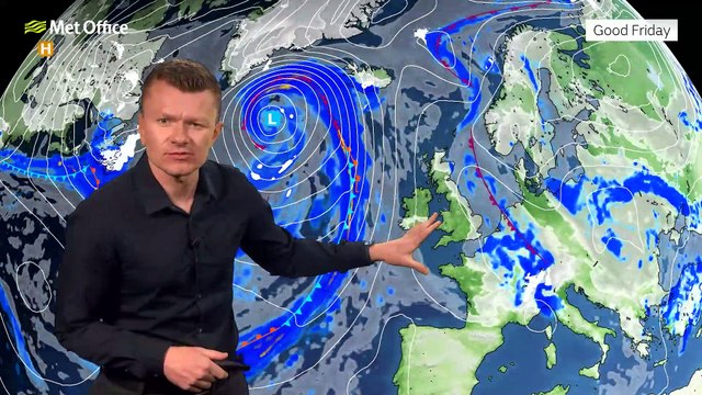 Met Office Evening Weather Forecast 05/04/23 – Overnight rain, showery morning