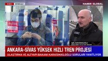 Ankara-Sivas Yüksek Hızlı Tren Projesi... Bakan Karaismailoğlu açılış için tarih verdi!
