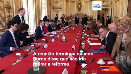 Reunião entre primeira-ministra e sindicatos sobre crise das pensões fracassou