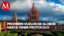 San Miguel de Allende cancela vuelos en globos aerostáticos tras incidente en Teotihuacán