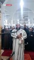 Namaz sırasında imamın üzerine atlayan kedi