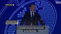 International - Čeferin veut encore développer le foot féminin : 