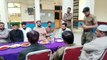 Iftar dinner was organized by SHO Waris Khan in police station Waris Khan in honor of the officers and jawans posted in the police station.