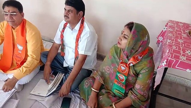 भाजपा के बूथ सशक्तिकरण कार्यशाला में भाजपा कार्यकर्ता व पदाधिकारी।