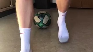 Ball mastery drill you can do at home (football) #short