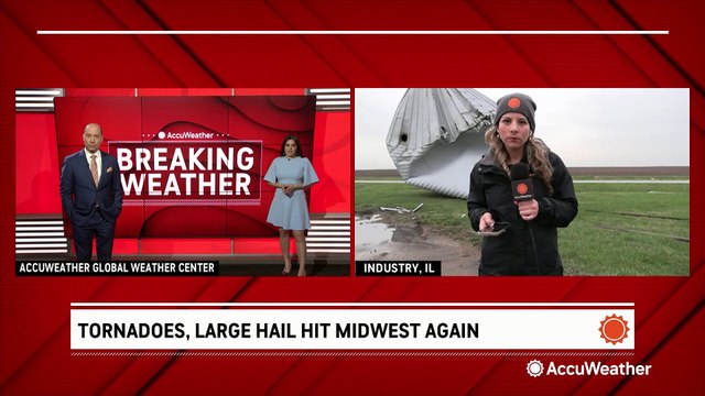 Illinois wakes up to severe storm damage