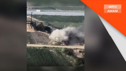 Gaza dibedil serangan udara Israel