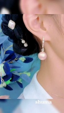 Earrings pearls jewellery