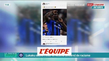 Lukaku sauve l'Inter et victime (encore) de racisme - Foot - ITA - Coupe