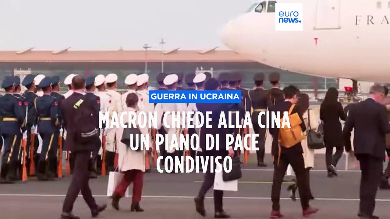 Ucraina, Macron chiede alla Cina un impegno per una pace condivisa