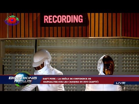 Daft Punk : la drôle de confidence de Bangalter sur les casques du duo (ZAPTV)