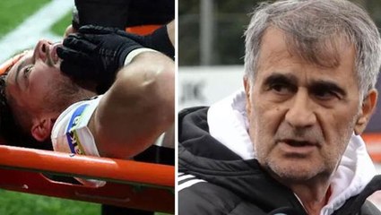 Derbide sakatlanan genç stoper için Şenol Güneş'ten açıklama: Tayyip'e çok üzüldük, maalesef kaybettik