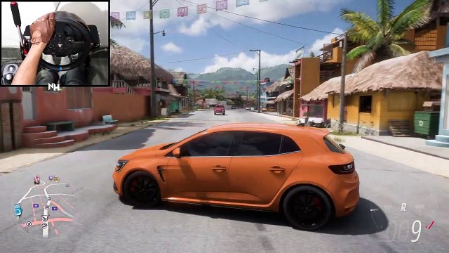 550HP Turbo Renault Megane RS _ Forza Horizon 5 _ Steering Wheel Gameplay