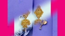 24k Gold Earrings Making Ideas  Latest Pure Gold Earrings Designs  Proof 24k Gold Jewellery Making