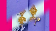 24k Gold Earrings Making Ideas  Latest Pure Gold Earrings Designs  Proof 24k Gold Jewellery Making