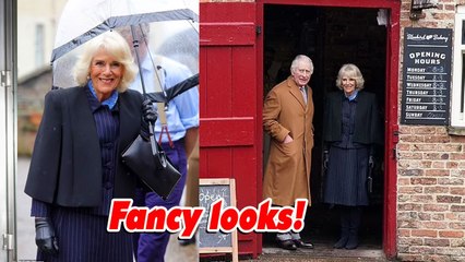  Camilla STUNS with FANCY dress in first debut after receiving Queen title!
