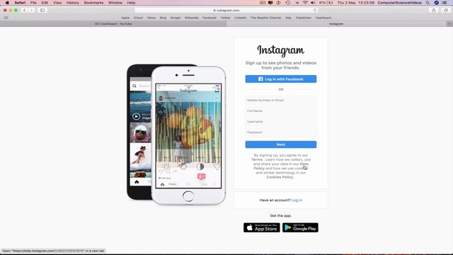 How To SIGN IN & OUT of Your Instagram Account On a Computer - Tutorial 2 |  New - video Dailymotion