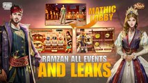 Mythic Lobby Official Release Date | Ramzan Upcoming All New Events & Leaks | PUBGM