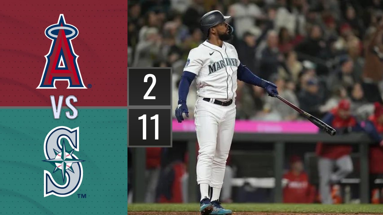 Resumen Angelinos de Los Angeles vs Marineros de Seattle | MLB 04-04-2023