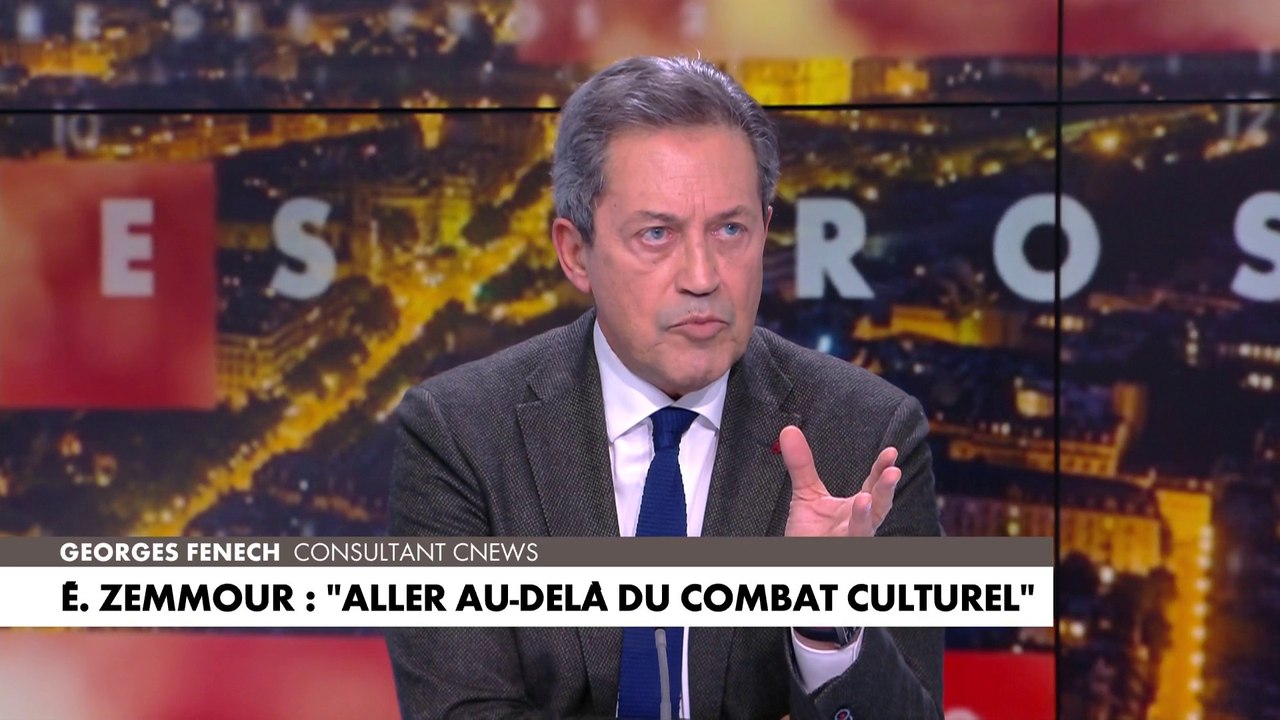 Georges Fenech : «Je comprends qu'Eric Zemmour a eu à un certain moment un déclic»