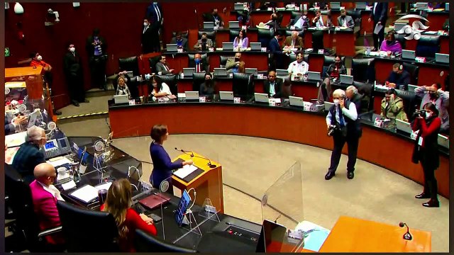 ¡VEAN! ¡Antares, senadora de morena, despedaza a Lilly Téllez por atacar al hijo de AMLO!